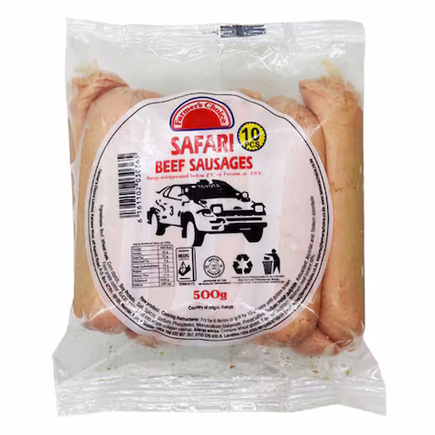 FC Safari Beef Sausages 500g